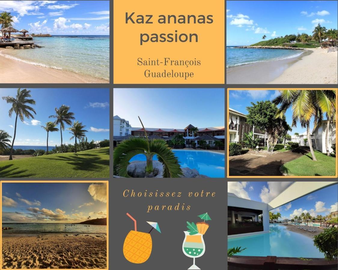 Apartament F3 _ Kaz Ananas Passion Au Manganao Saint-Francois  Zewnętrze zdjęcie